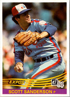 1984 Donruss Scott Sanderson #341
