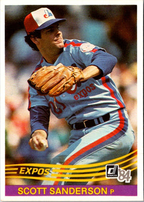 1984 Donruss Scott Sanderson #341