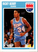 1989 Fleer Ricky Berry #134 Rookie