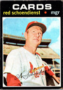 1971 Topps Red Schoendienst