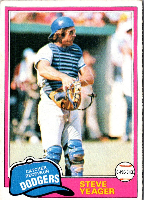 1981 Topps Steve Yeager #318