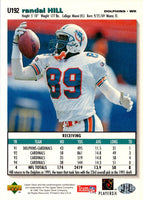 1995 Collector's Choice Update Randal Hill #U192