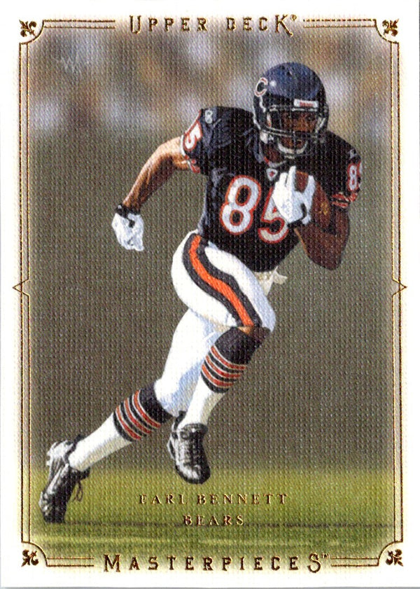 2008 Upper Deck Masterpieces Earl Bennett #12 Rookie