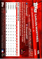 2017 Topps Chrome Carlos Martinez #46