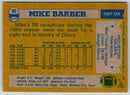 1982 Topps Mike Barber
