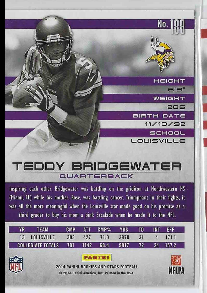 2014 Panini Srs Teddy Bridgewater