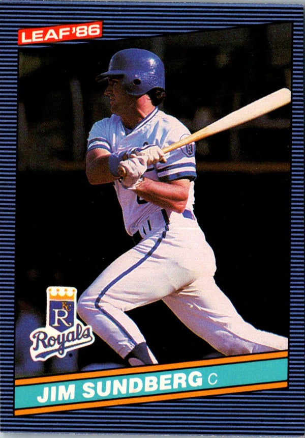 1986 Leaf Jim Sundberg #149