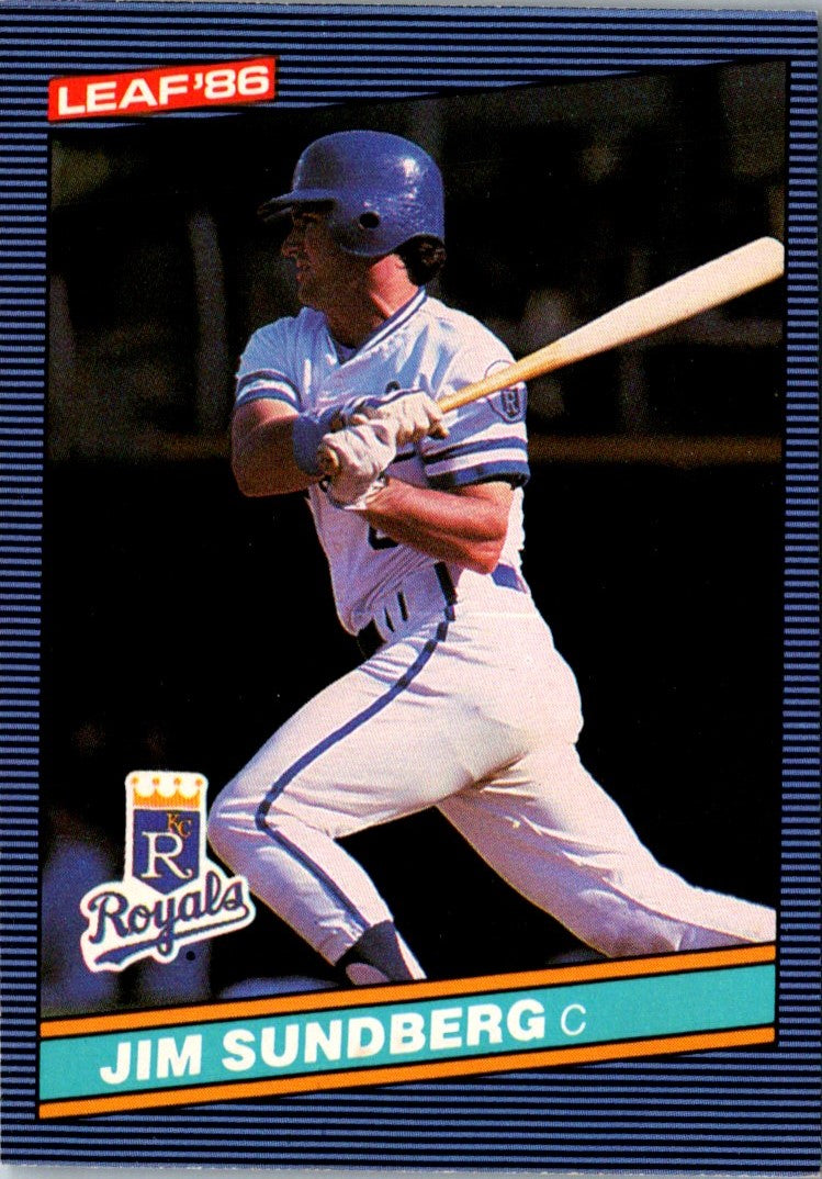 1986 Leaf Jim Sundberg