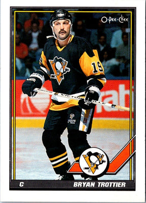 1991 O-Pee-Chee Bryan Trottier #472