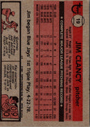 1981 Topps Jim Clancy