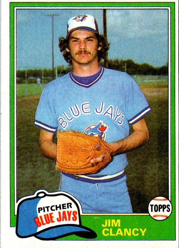 1981 Topps Jim Clancy #19