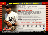 2002 Bowman Gold Bernie Williams #23