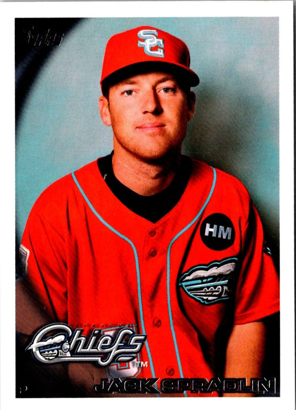 2010 Topps Pro Debut Jack Spradlin #341