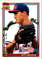 1991 Topps Traded Jeff Granger #49T Rookie