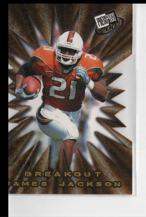 2001 Press Pass Breakout James Jackson #B11