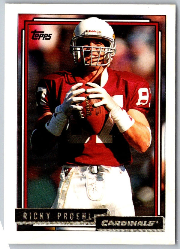 1992 Topps Ricky Proehl #673