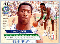 1992 Fleer Ultra Brian Davis #288