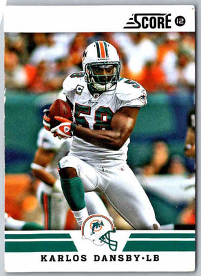2012 Score Karlos Dansby #260