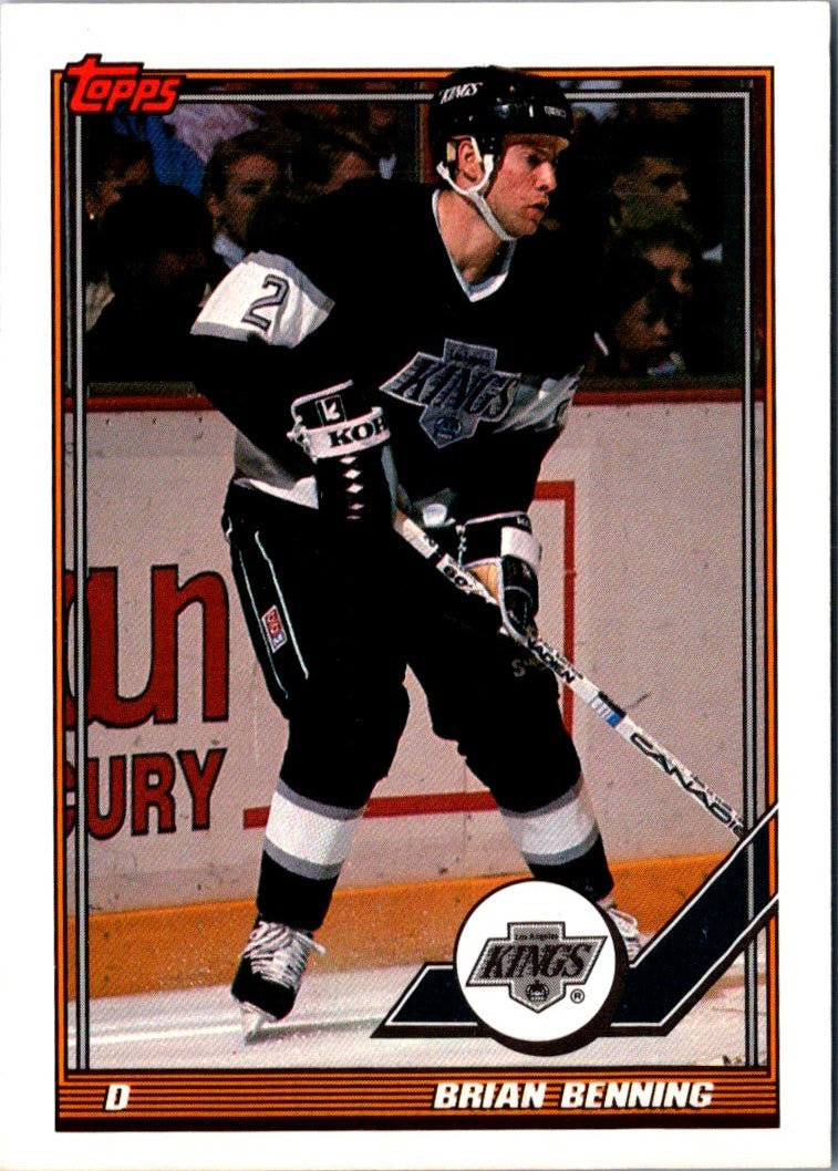 1991 Topps Brian Benning