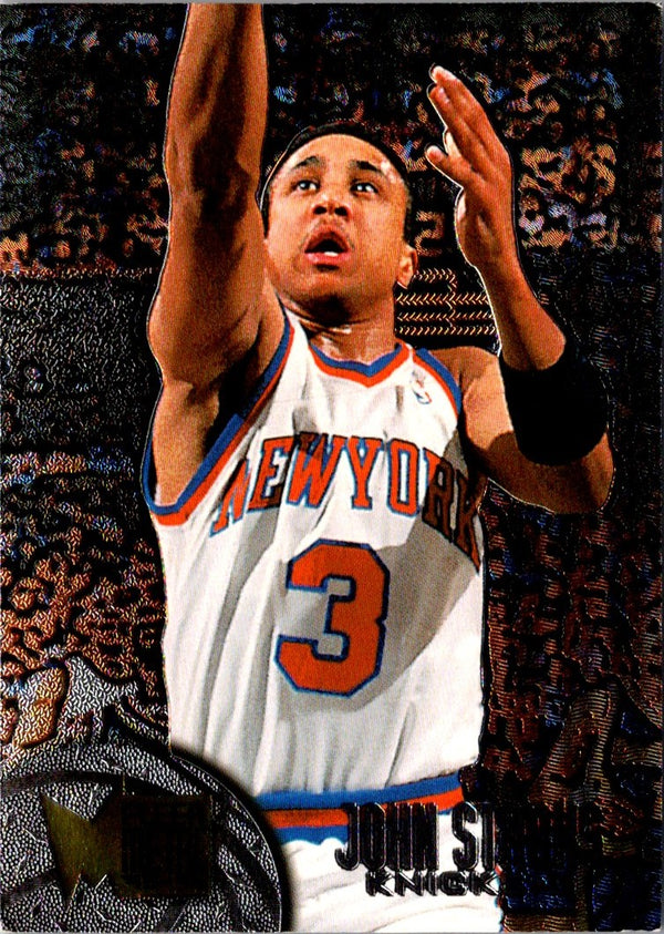 1995 Metal John Starks #74