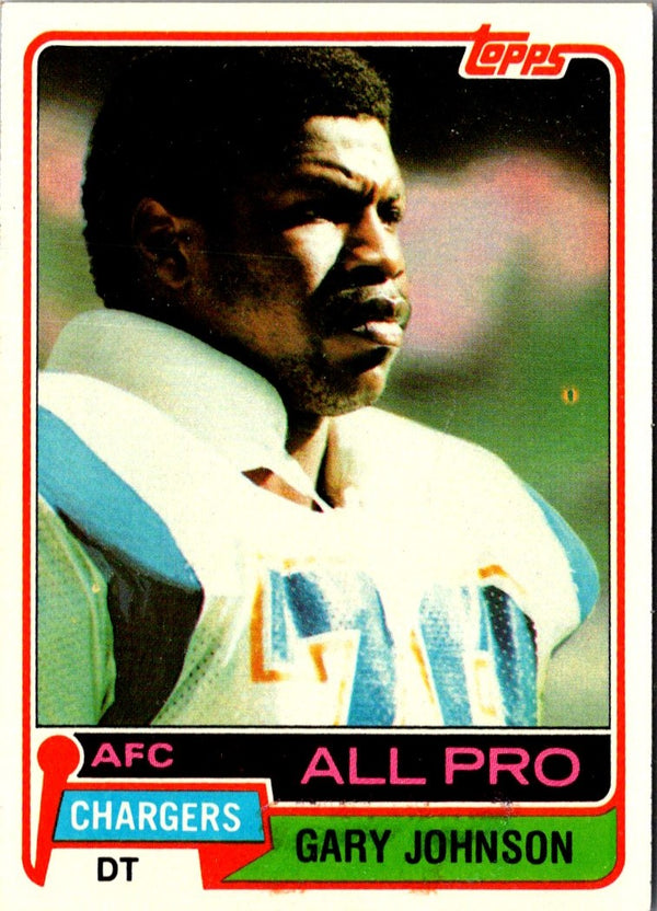 1981 Topps Gary Johnson #370 EX