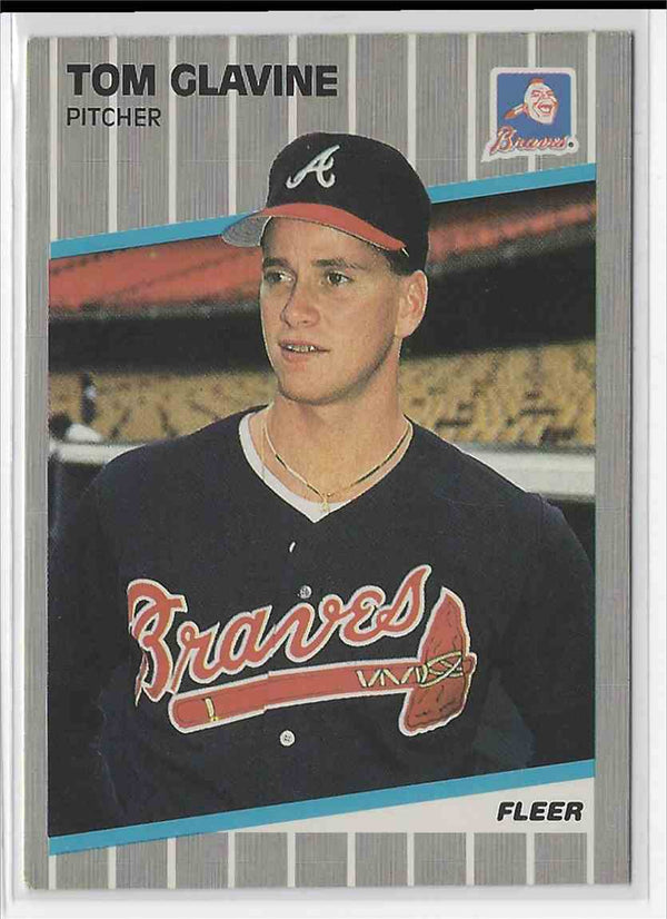 1988 Fleer Tom Glavine #591 Rookie