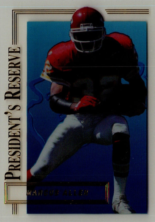 1996 Collector's Edge President's Reserve Marcus Allen #295