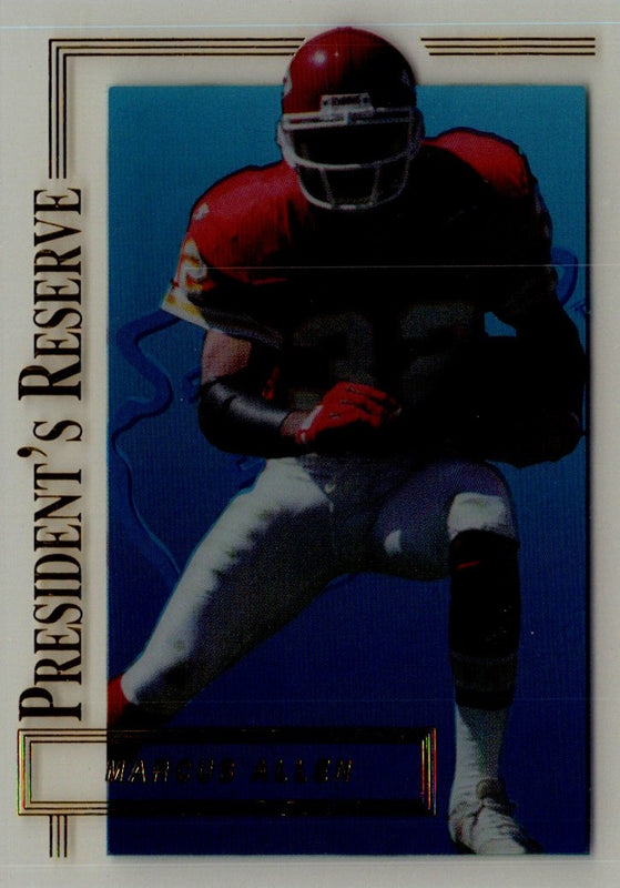 1996 Collector's Edge President's Reserve Marcus Allen #295