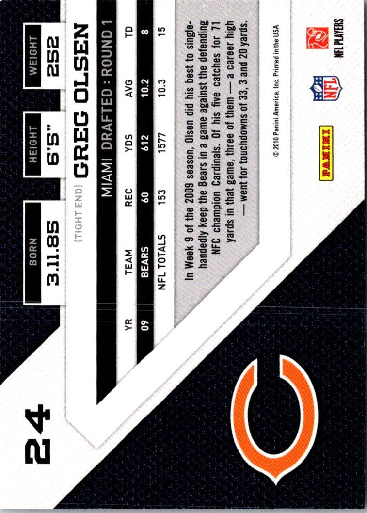 2010 Panini Rookies & Stars Greg Olsen