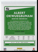 2020 Donruss Albert Okwuegbunam