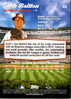 2017 Stadium Club Zach Britton #65