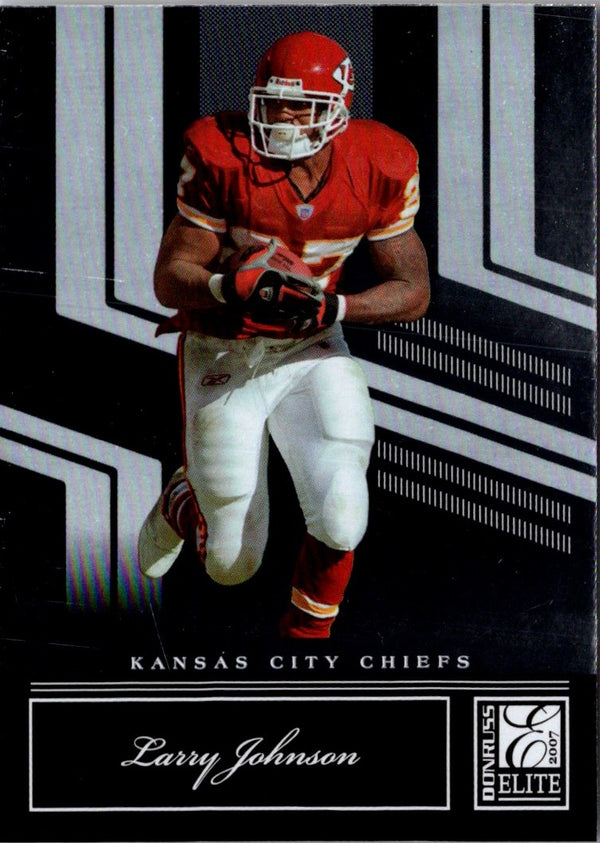 2007 Donruss Elite Larry Johnson #49