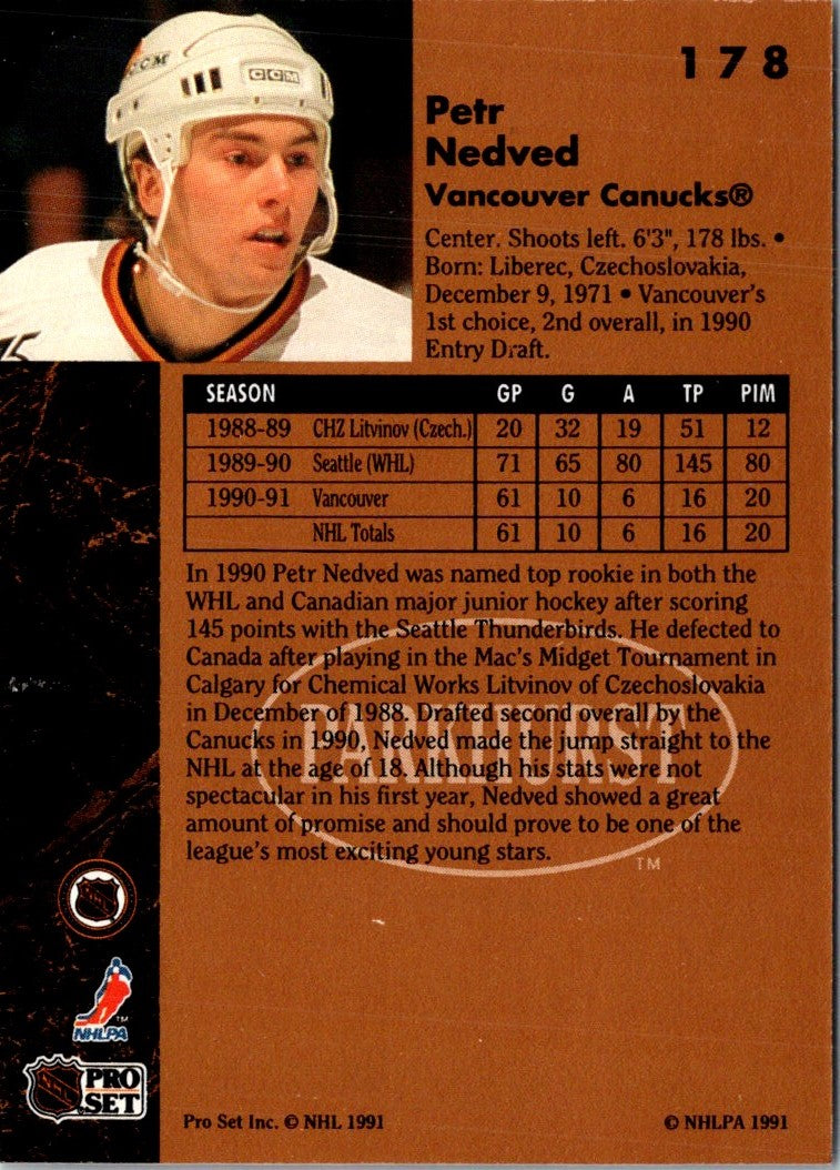 1991 Parkhurst Petr Nedved