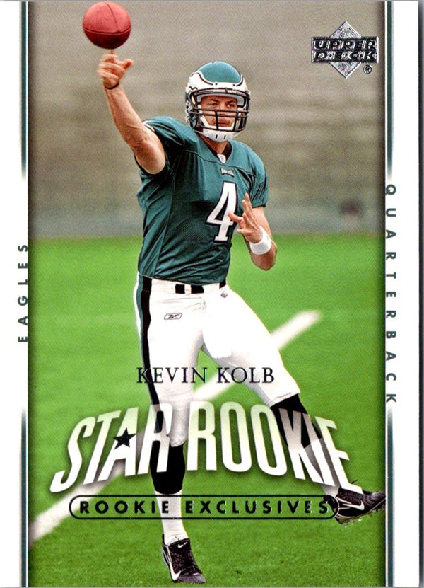 2007 Upper Deck Star Rookies Rookie Exclusives Edition Kevin Kolb #290