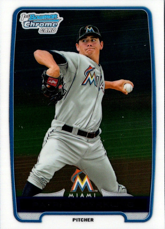 2012 Bowman Draft Picks & Prospects Patrick Merkling #BDPP136