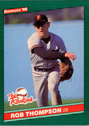 1986 Donruss The Rookies Robby Thompson