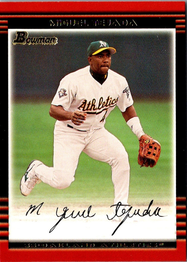 2002 Bowman Miguel Tejada #4