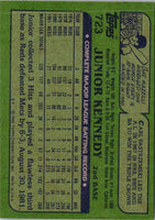1982 Topps Junior Kennedy #723