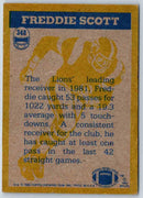 1982 Topps Freddie Scott