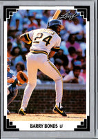 1991 Leaf Barry Bonds #261