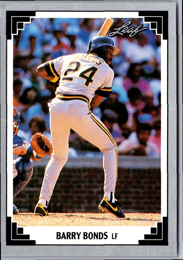 1991 Leaf Barry Bonds #261