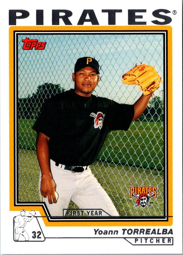 2004 Topps Traded & Rookies Yoann Torrealba #T189 Rookie