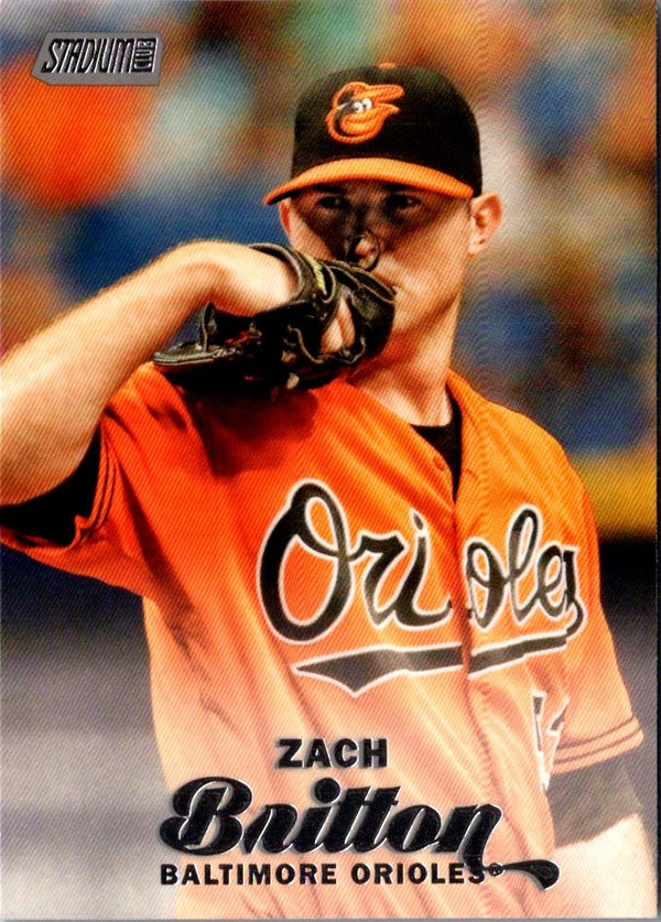 2017 Stadium Club Zach Britton #65