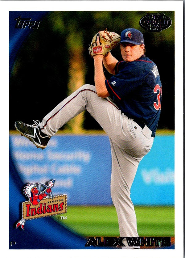 2010 Topps Pro Debut Alex White #313