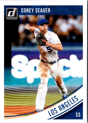 2018 Donruss Corey Seager #158