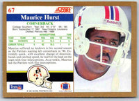 1991 Score Maurice Hurst #67