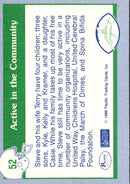 1989 Pacific Steve Largent Steve and Kyle Catch