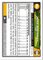 2008 Topps Jose Bautista #158