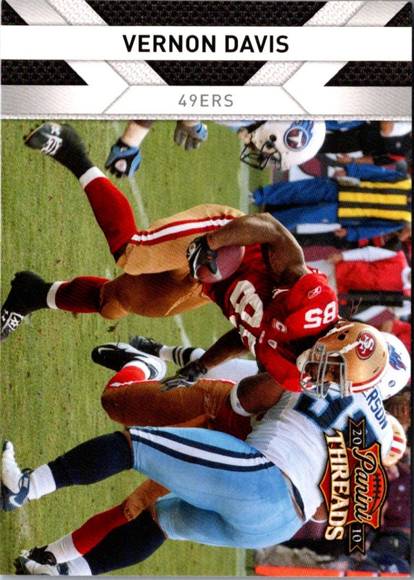 2010 Panini Rookies & Stars Vernon Davis #128