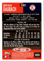 2002 Topps Total Brian Daubach #282